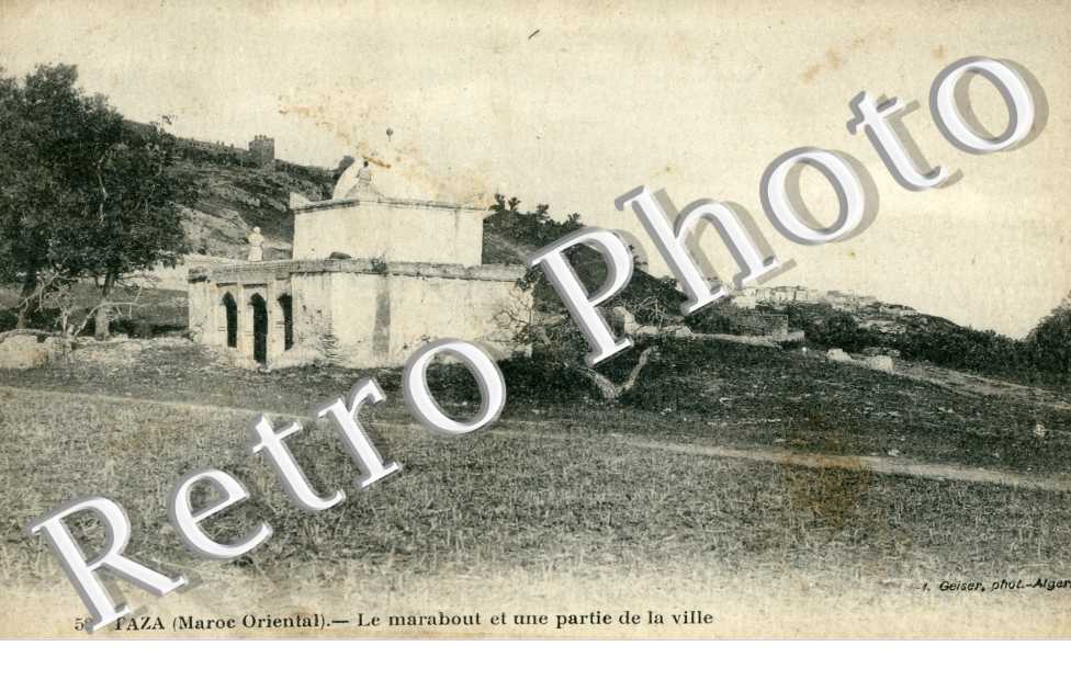 le Marabout et une partie de la ville