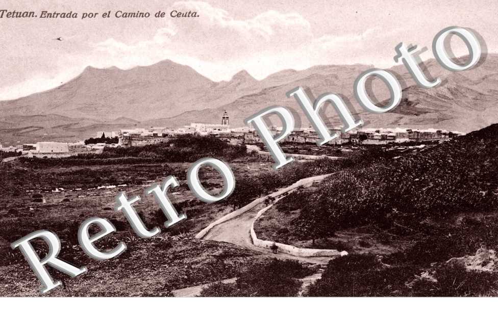 entree par le chemin de Ceuta - entrada por el camino de Ceuta