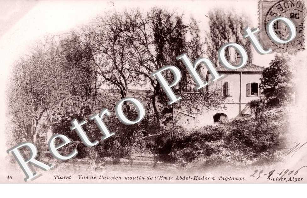 vue de l'ancien moulin de l'Emir Abdel Kader a Tagtempt