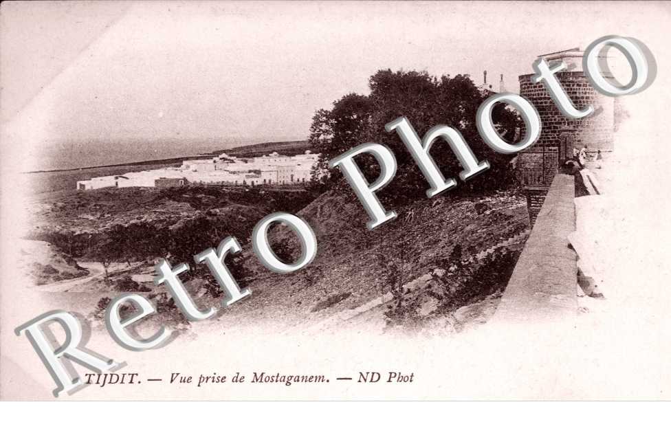 Vue prise de Mostaganem