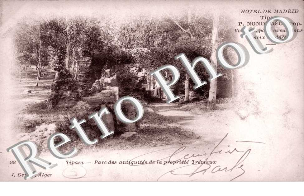 Parc des antiquites de la propriete Tremaux