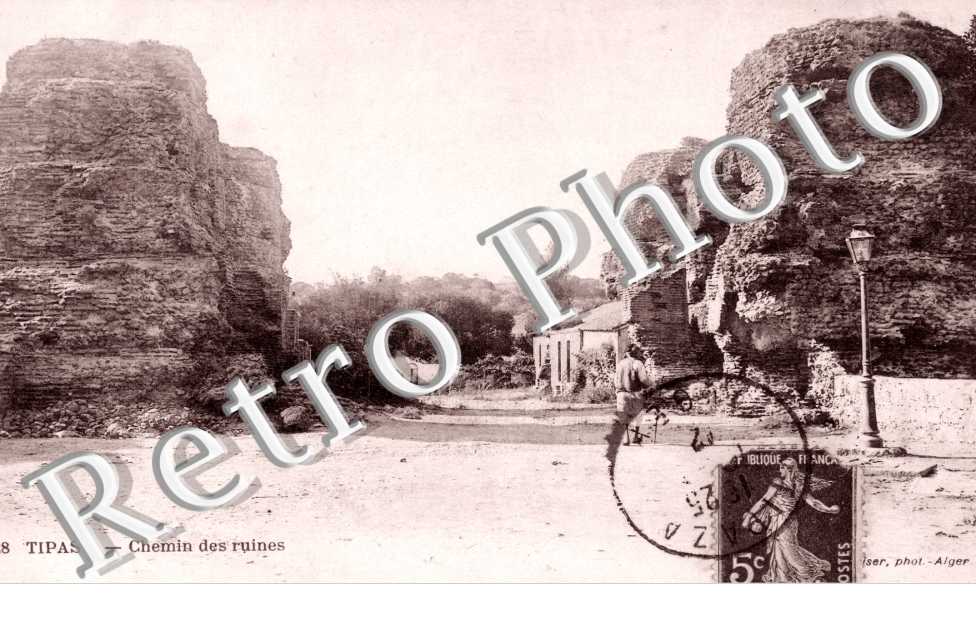 Chemin des ruines