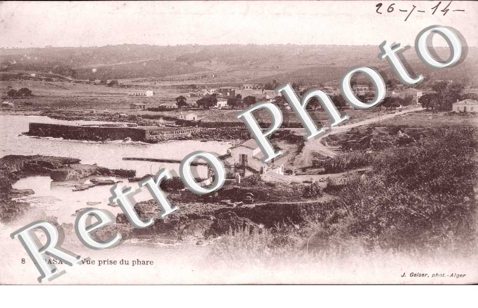 Vue prise du phare