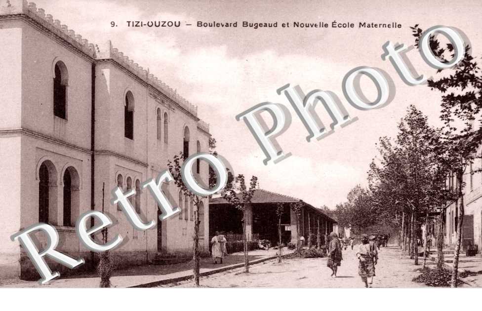 Boulevard Bugeaud et la Nouvelle Ecole Maternelle