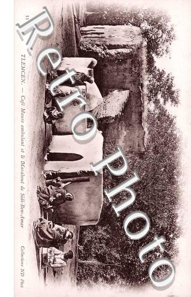 Cafe Maure ambulant et le Marabout de Sidi Ben Amar