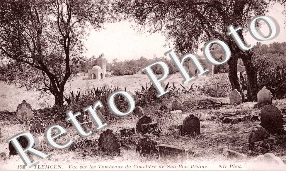 Vue sur les Tombeaux du Cimetière de Sidi Bou Medine