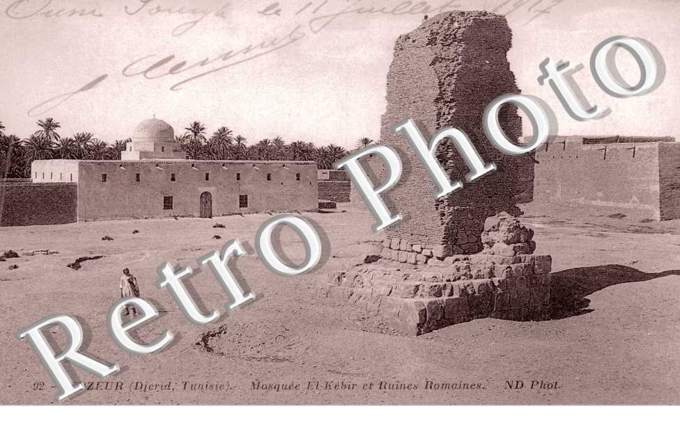 Mosquee El Kebir et ruines romaines
