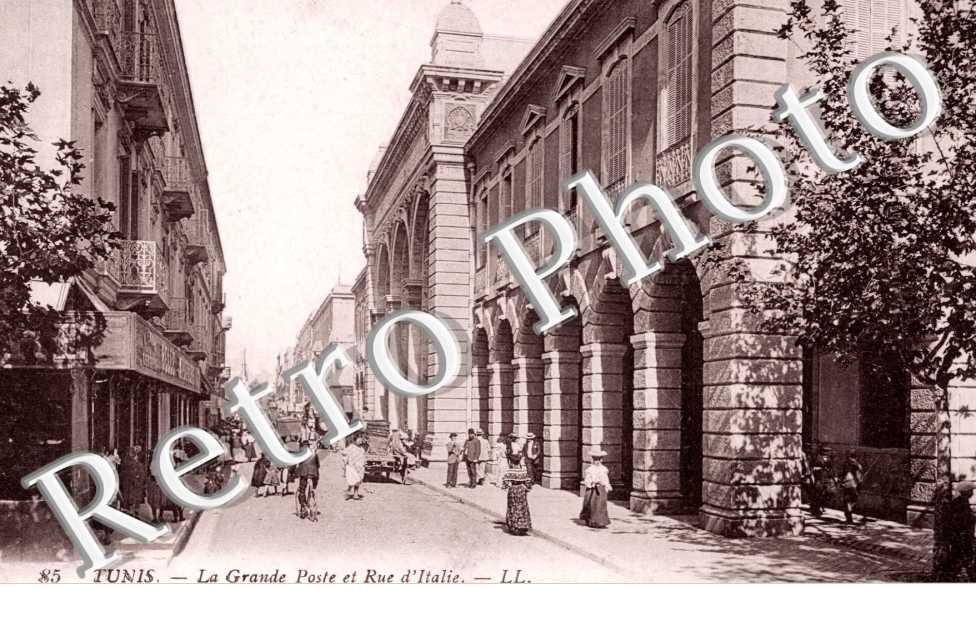 La Grande Poste et rue d'Italie