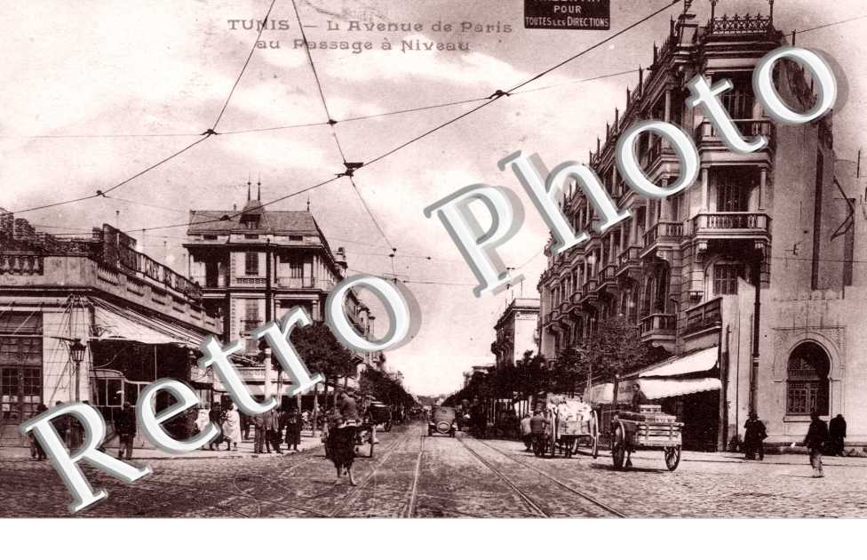 l'Avenue de Paris au Passage a niveau