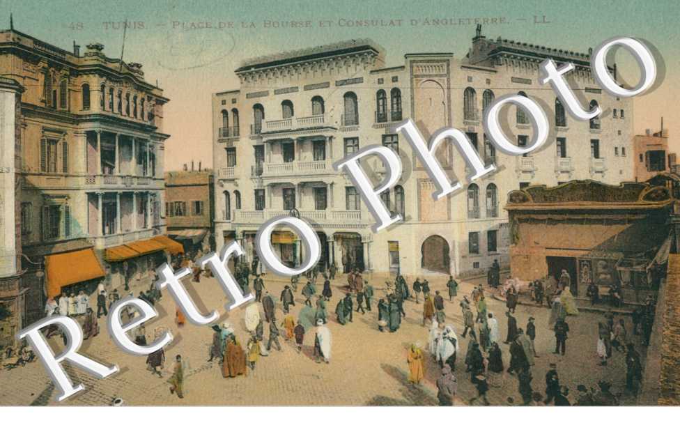 Place de la Bourse et Consulat d'Angleterre