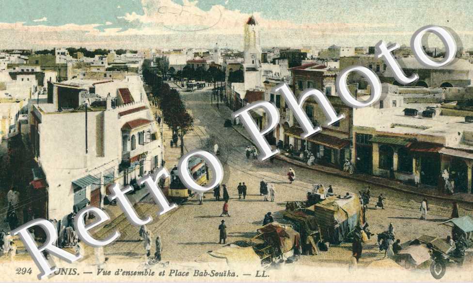 vue d'ensemble et Place Bab Souika