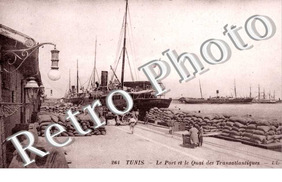 le Port et le Quai des Transaltlantiques
