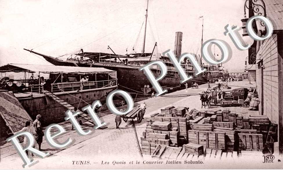 les Quais et le Courrier Italien Solunto