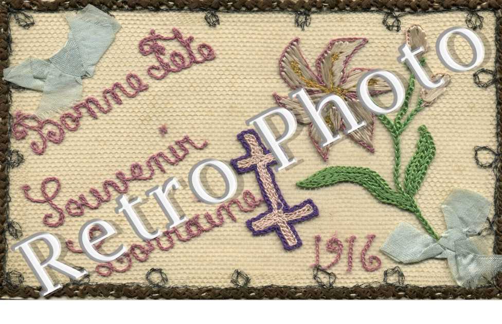 bonne fete - souvenir lorraine 1916