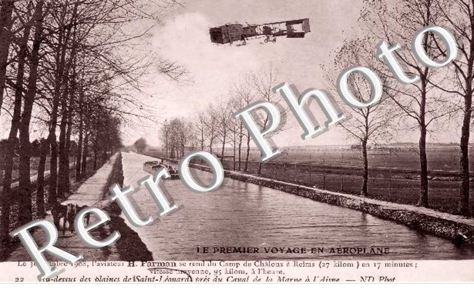 le premier voyage en aeroplane