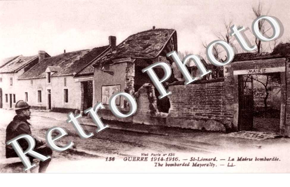 la mairie bombardee