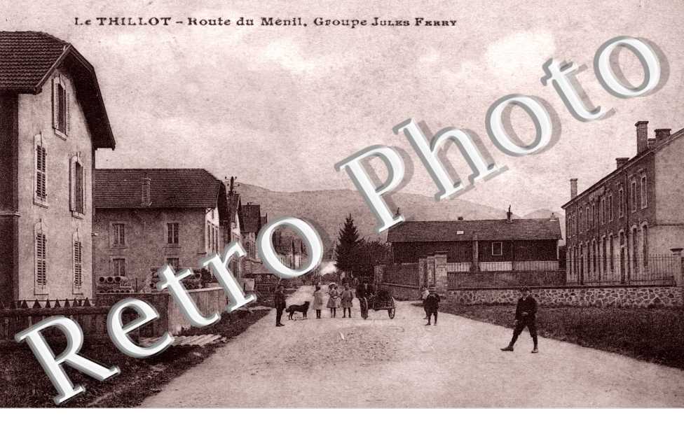 Route du Menil, Groupe Jules Ferry.