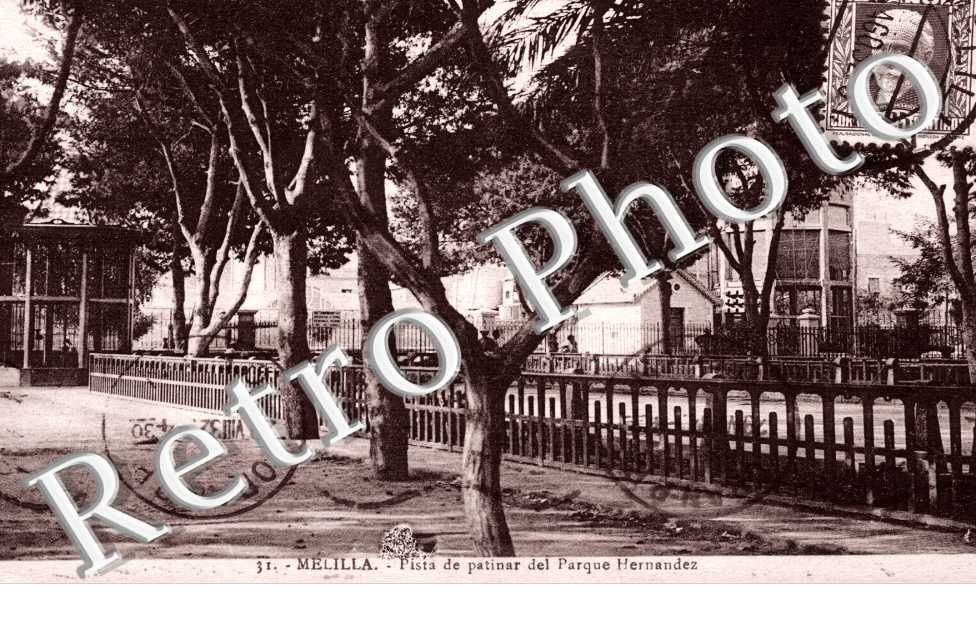 pista de patinar del parque Hernandez