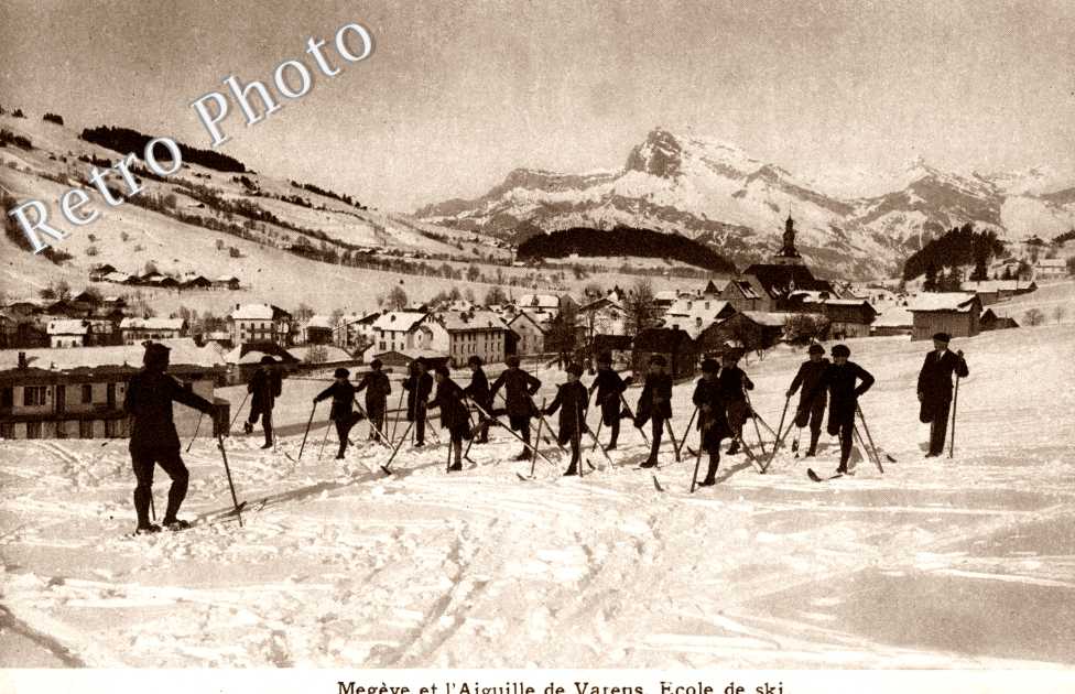 Megeve et l'Aiguille de varnets Ecole de ski