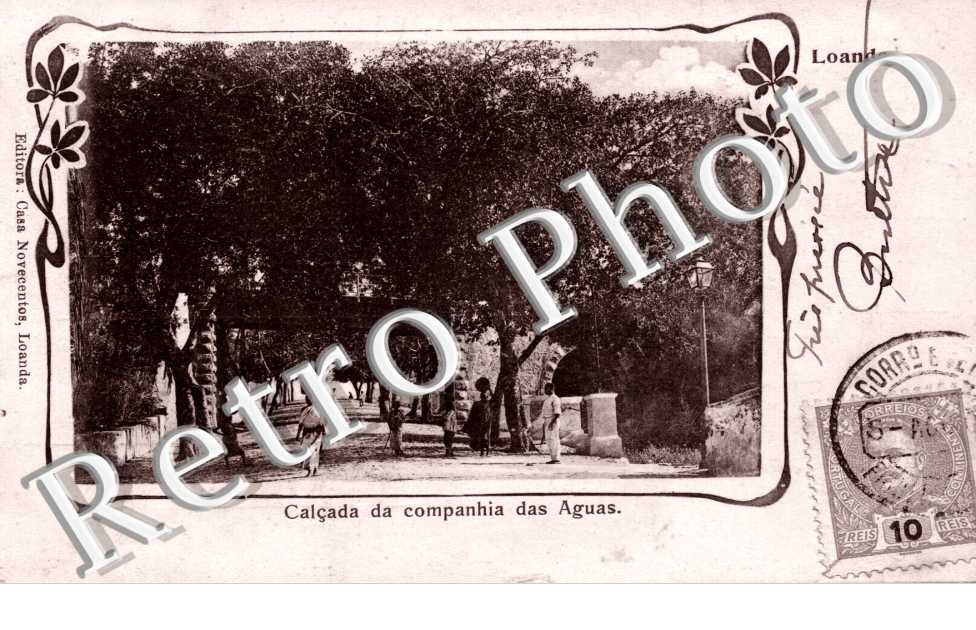 Loanda Calcada da companhia das aguas