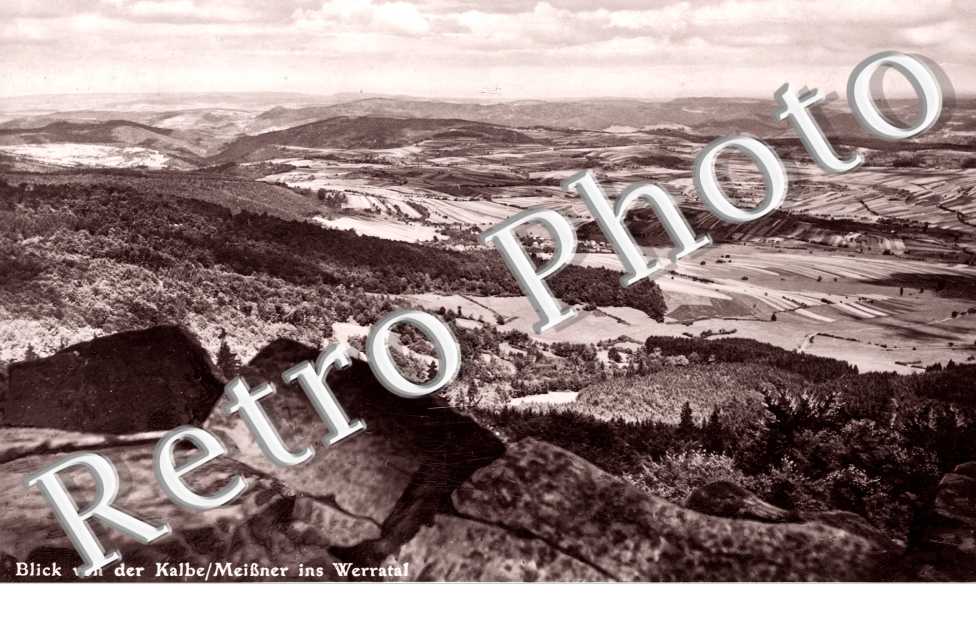  blick von der Kalbe, Meissner ins Werratal
