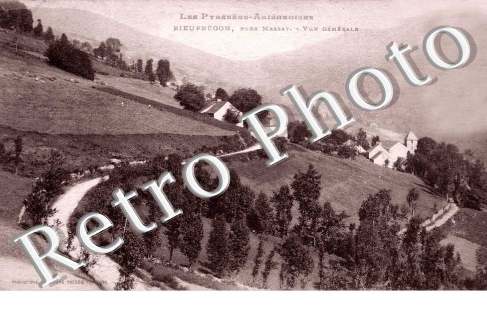 Rieupregon, pres Massat - vue generale