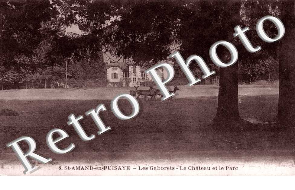 Les Gaborets - le chateau et le parc