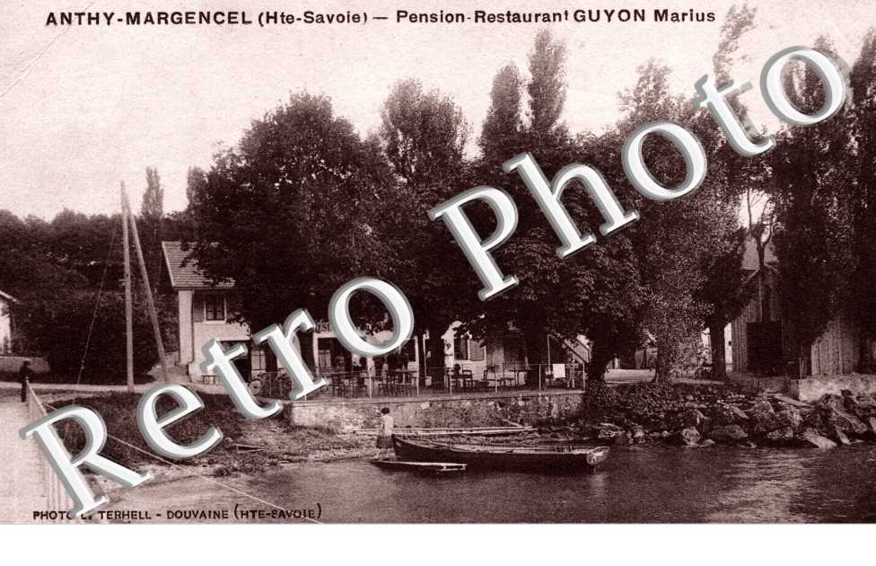 Anthy-Margencel  Pension restaurant Guyon Marius