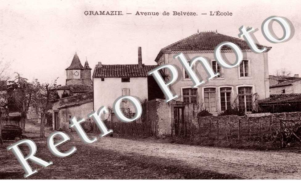 avenue de Belveze  L'ecole