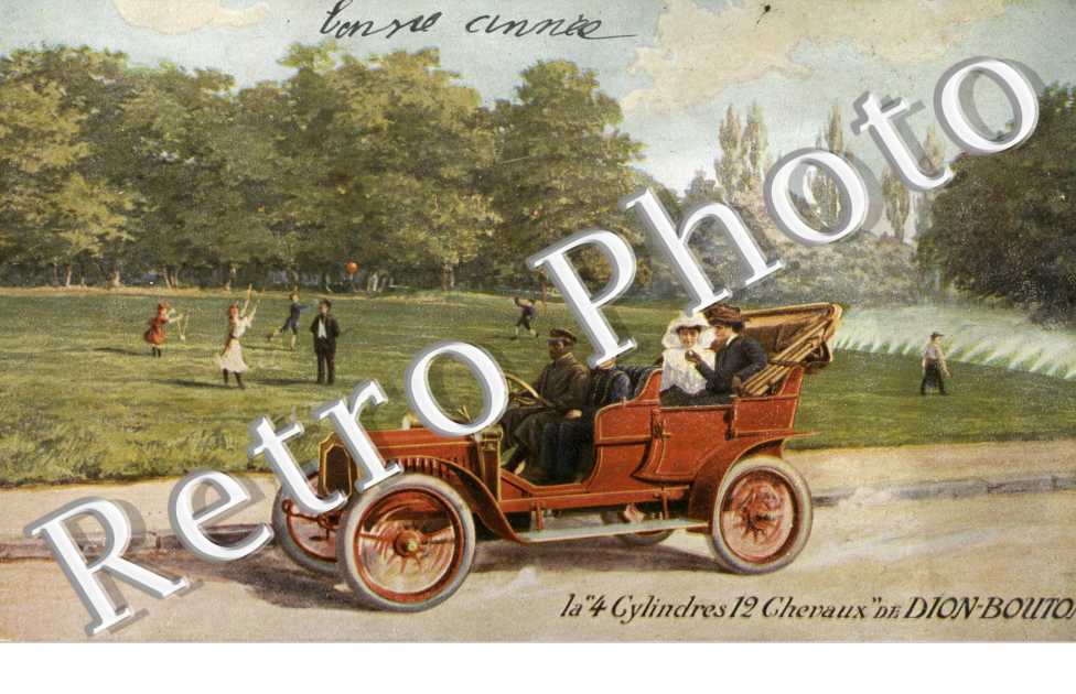 La 4 cylindres 12 chevaux  de Dion-Bouton