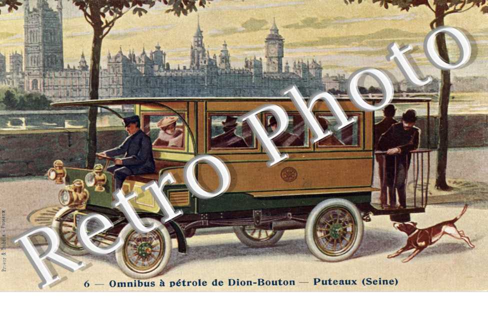 Omnibus a petrole de Dion-Bouton