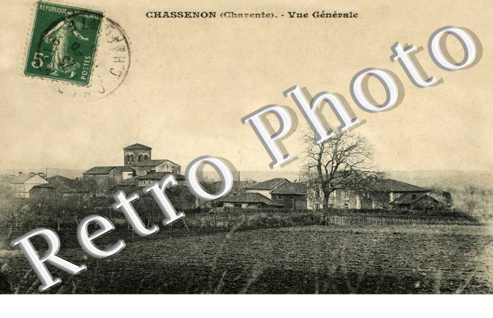 Chassenon Vue generale
