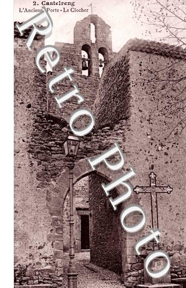 l'ancienne porte  Le clocher