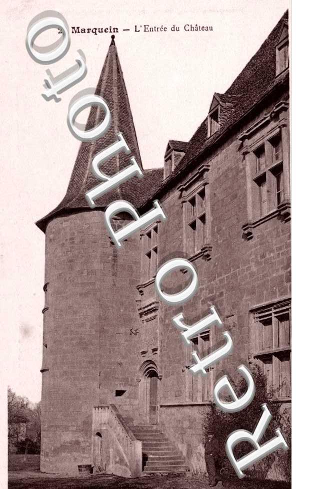 l'entree du chateau