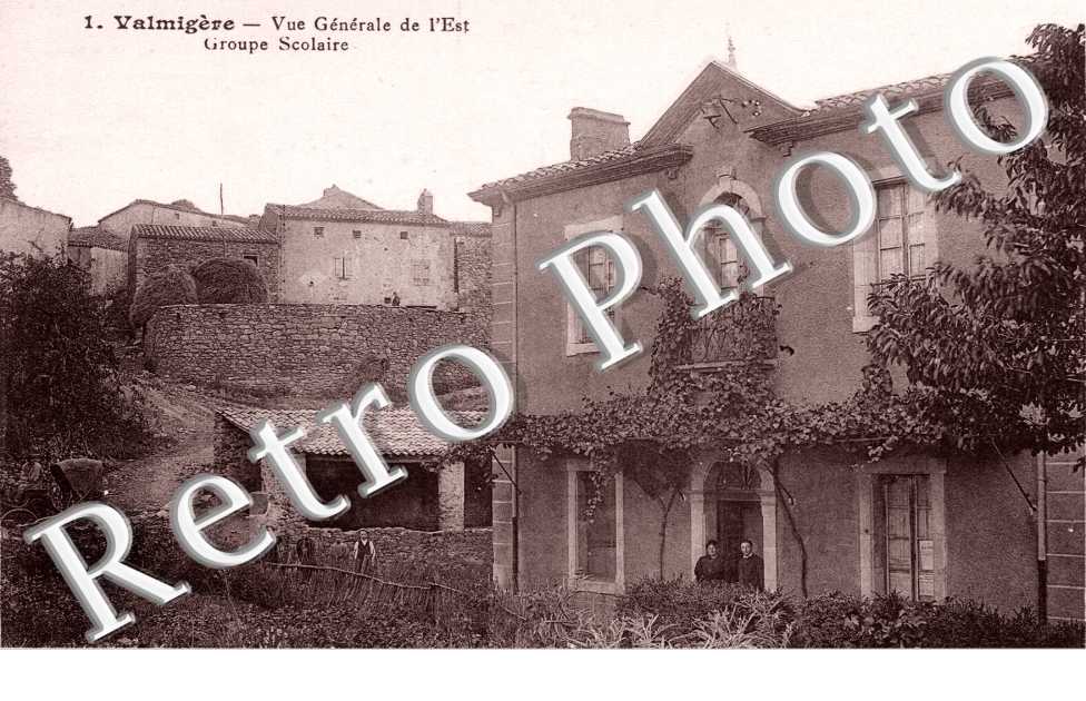vue generale de l'est Groupe scolaire