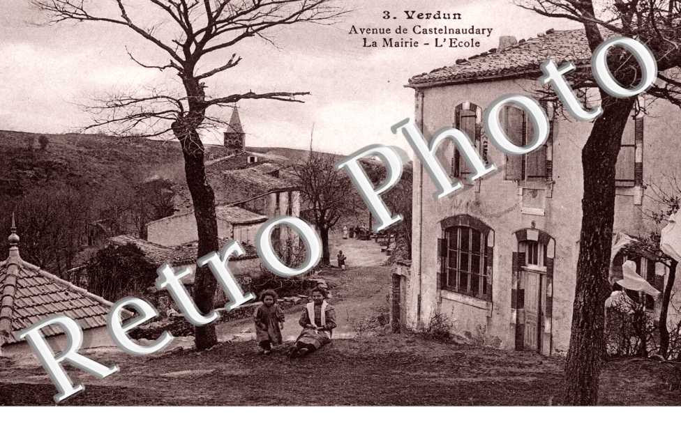 avenue de Castelnaudary La mairie l'ecole