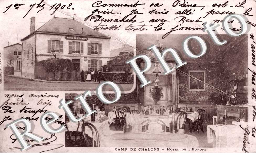 camp de Chalons Hotel de l'Europe