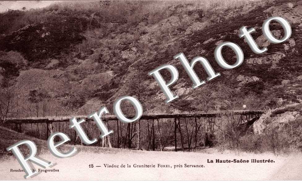 Viaduc de la Graniterie Forel, pres Servance