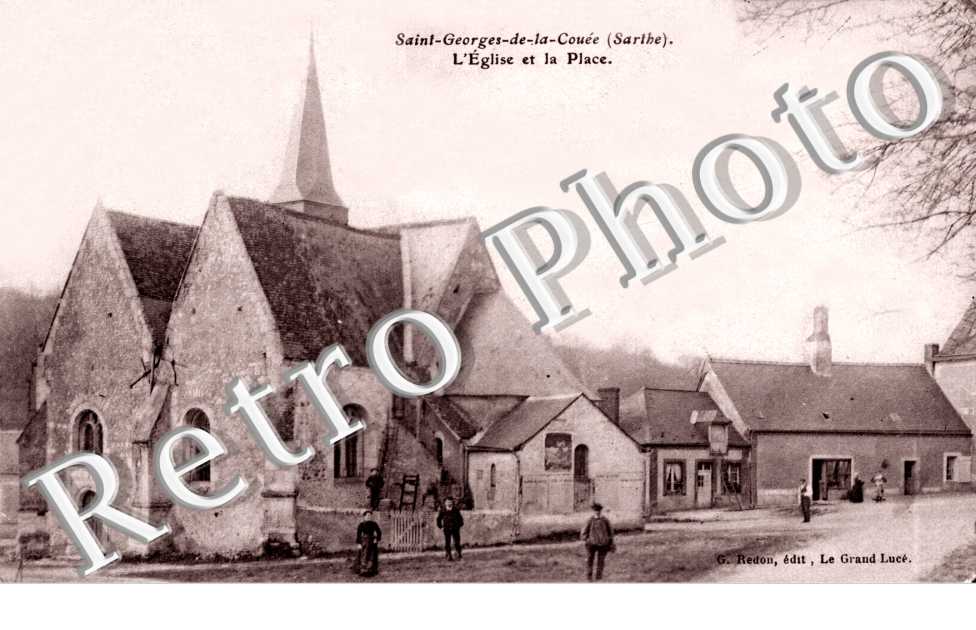 l'eglise et la place