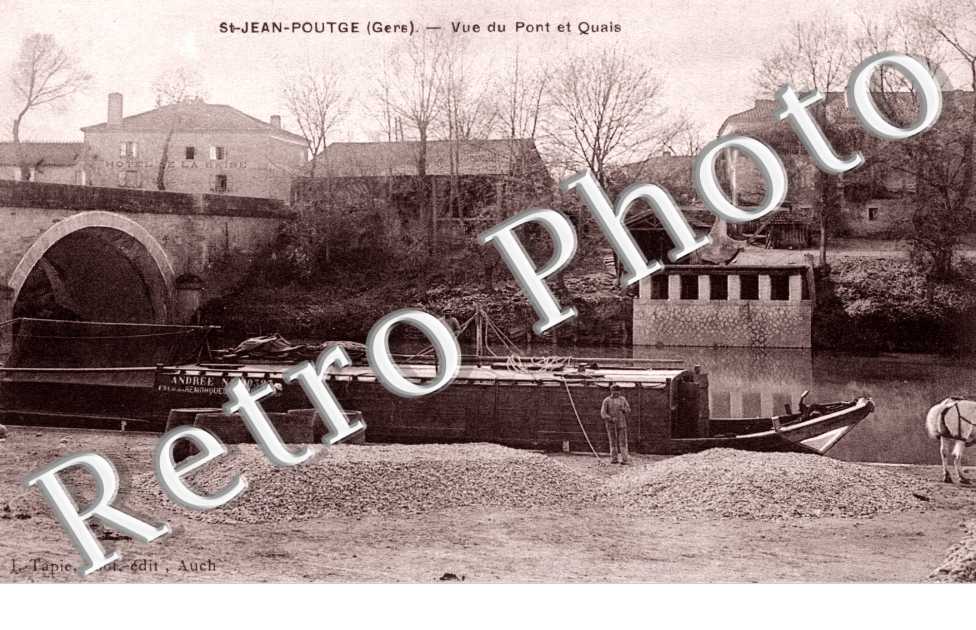 vue du pont et quais