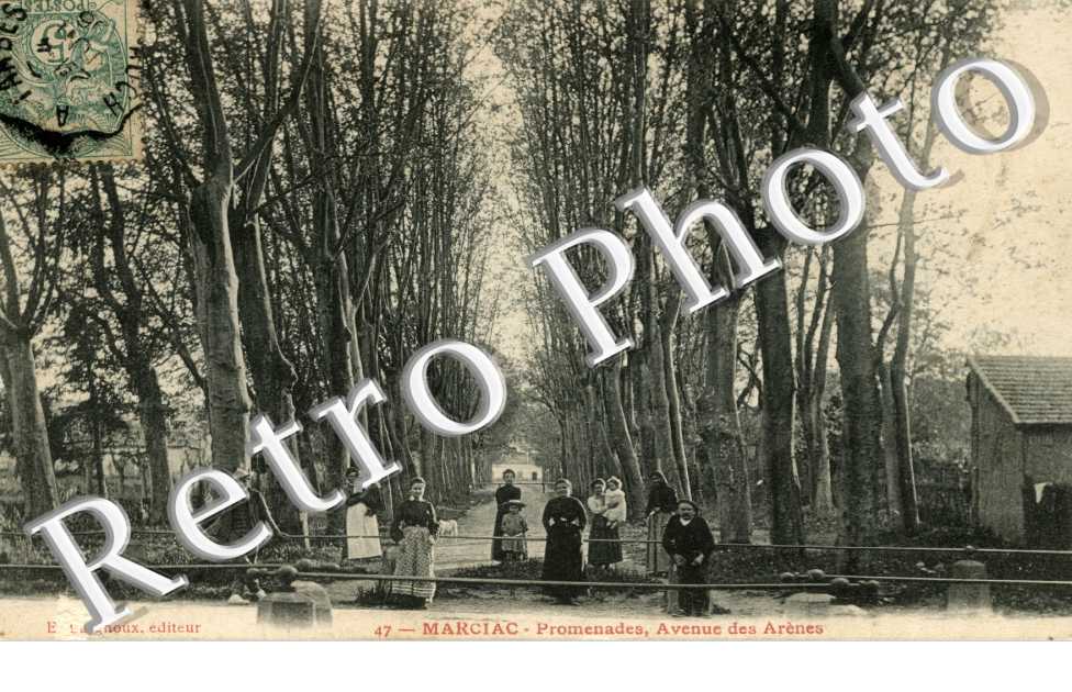 promenades, avenue des Arenes