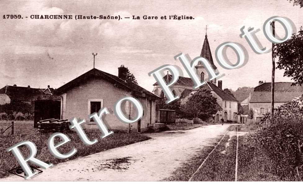la gare et l'eglise