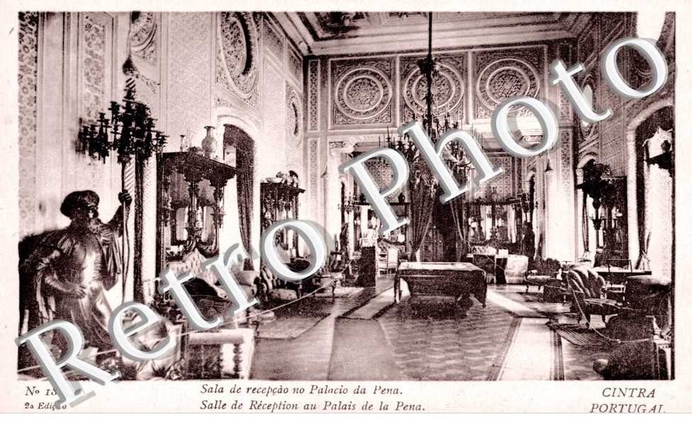 Salle de reception au palais de la Pena