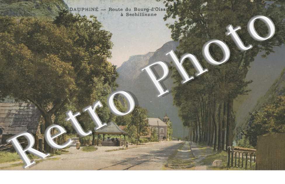 Route du Bourg d'Oisans a Sechillienne