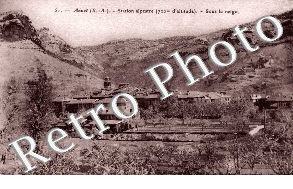 Station Alpestre - sous la neige