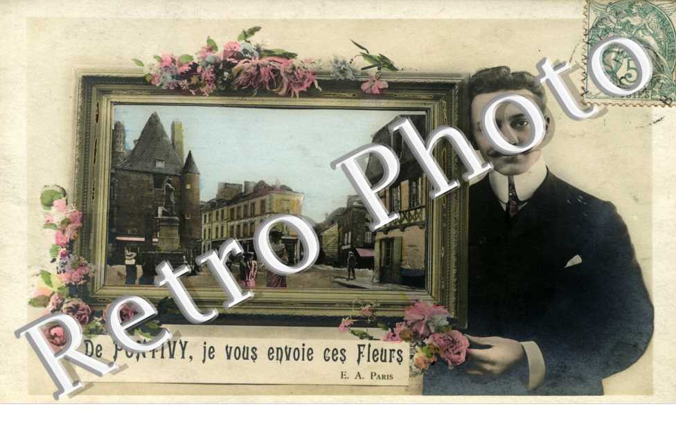 de Pontivy je vous envoie ces fleurs