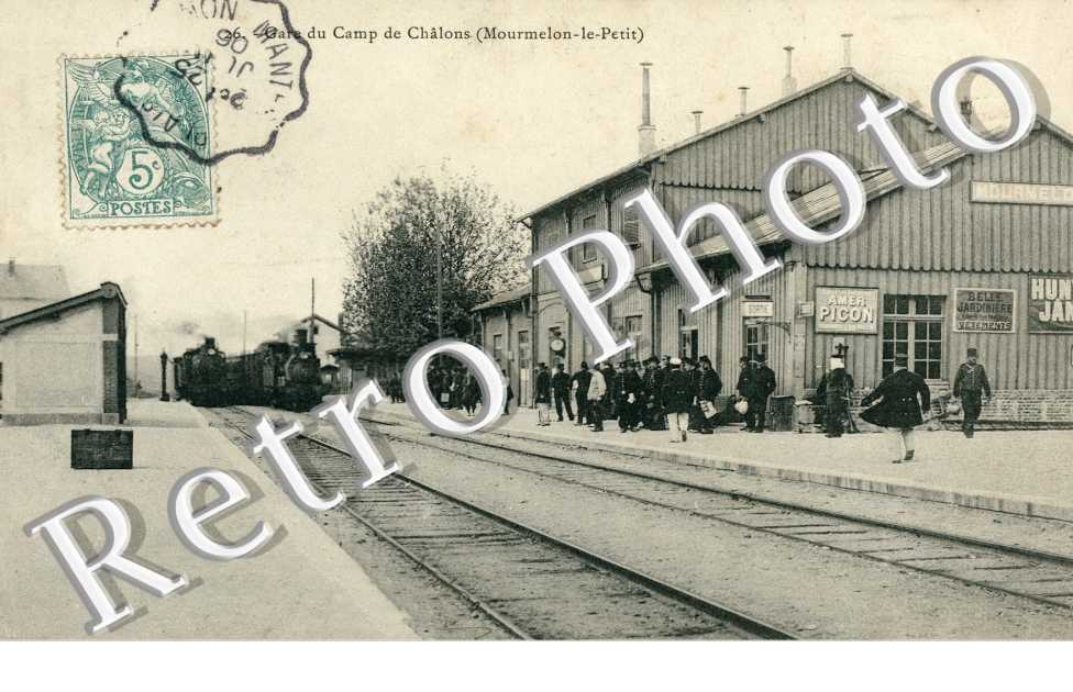 gare du camp de Chalons