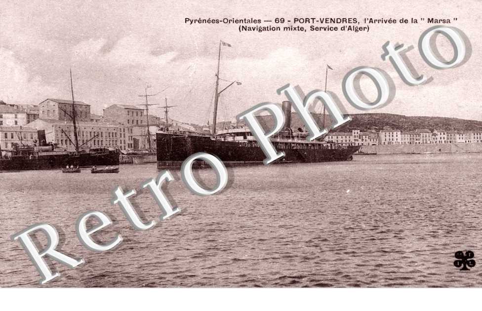 L'arrivee de la "Marsa" (navigation mixte, service d'Alger)
