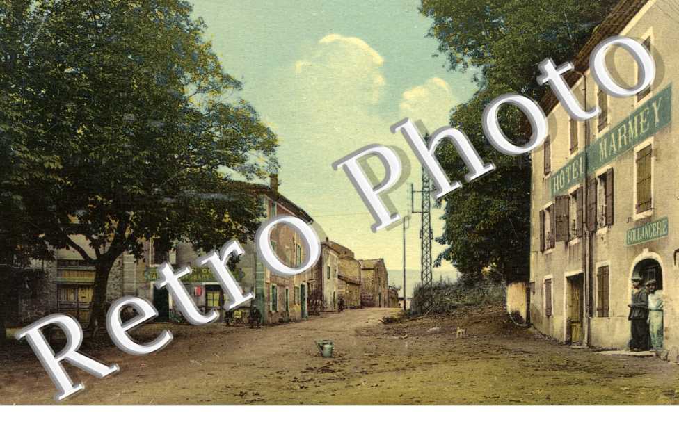 Praperrier, Place et Jeux de Boules