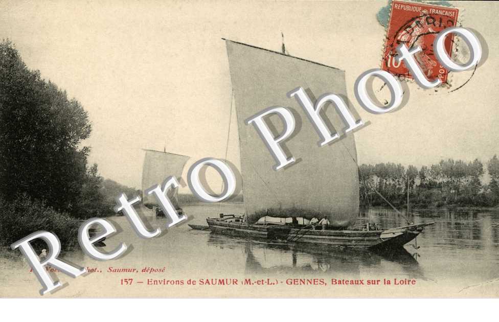 Bateaux sur la Loire